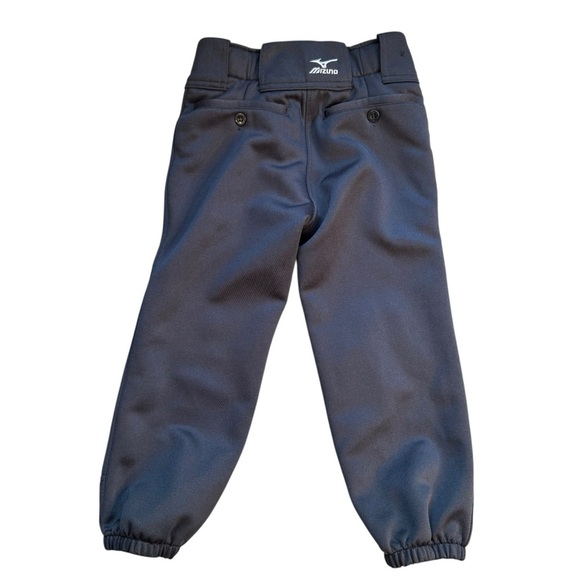 MIZUNO Softball Girls YOUTH Medium Performance Pants Black D15 - Picture 2 of 7